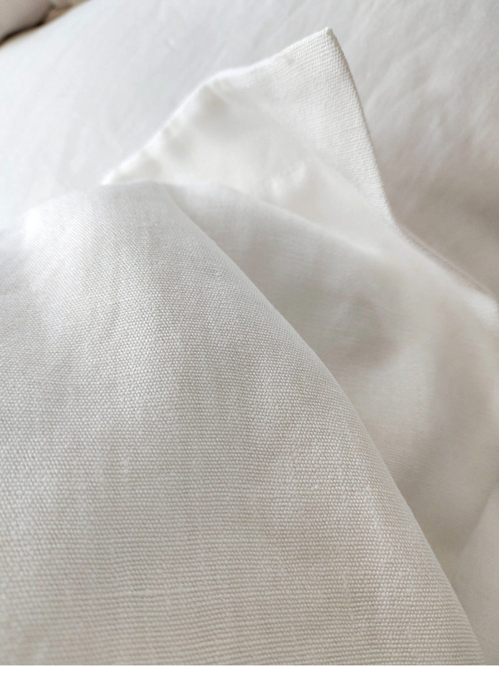 Oxford Flange Linen Pillowcase - 100% Stonewashed Natural Linen - Forest Green